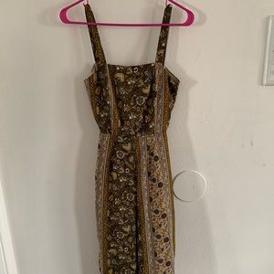 Gorgeous green floral Romper